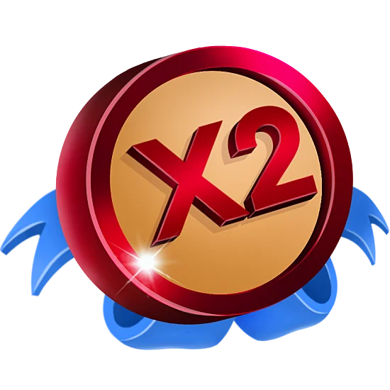 х2 баллов на 3 ча